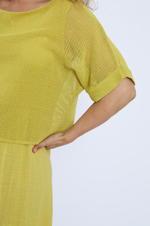 Robe 2en 1 en gaze de coton unie-Paprika-4