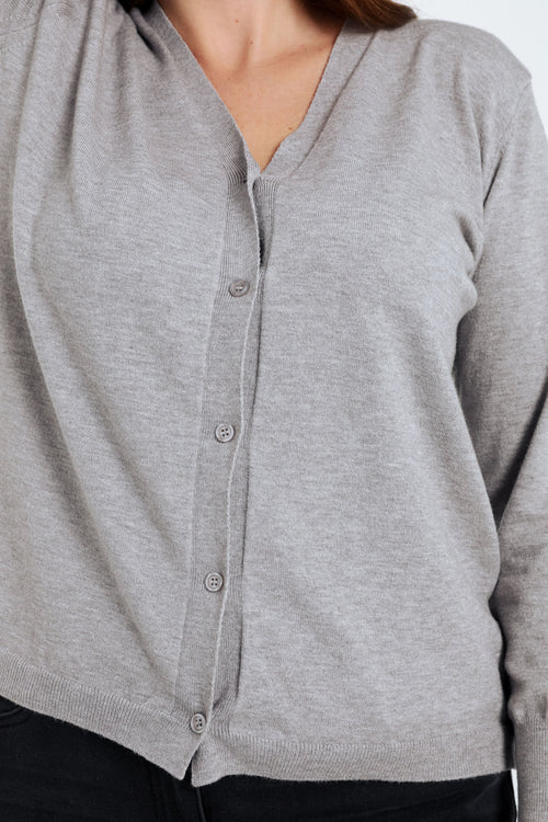 Cardigan uni-Paprika-4