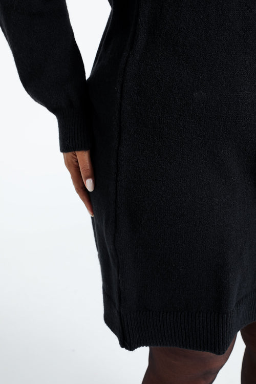 Robe pull unie-Paprika-5