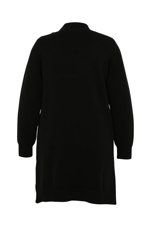 Robe pull unie-Paprika-11