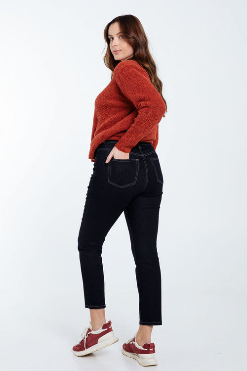 Jeans slim Louise 7/8-Paprika-2