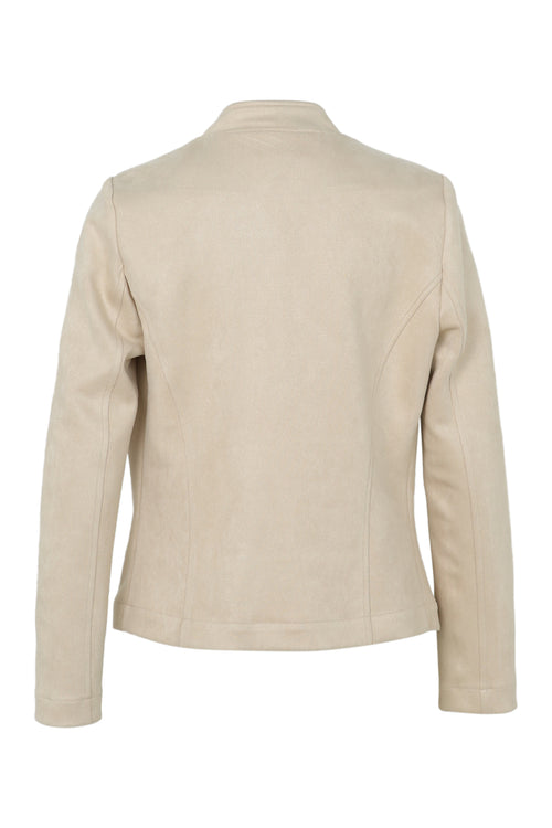 Veste effet suédine-Paprika-11