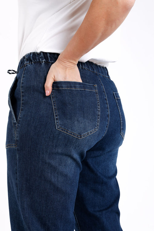 Pantalon chino en jeans-Paprika-5