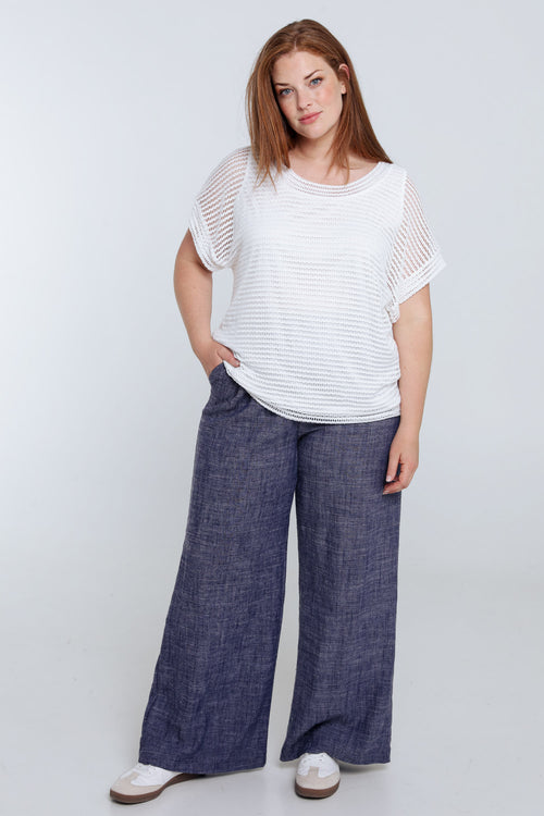 T-shirt filet uni-Paprika-9
