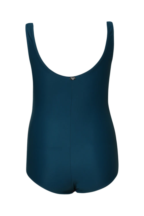 Maillot de bain imprimé floral-Paprika-11