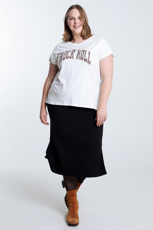 T-shirt en coton Rock Roll-Paprika-7