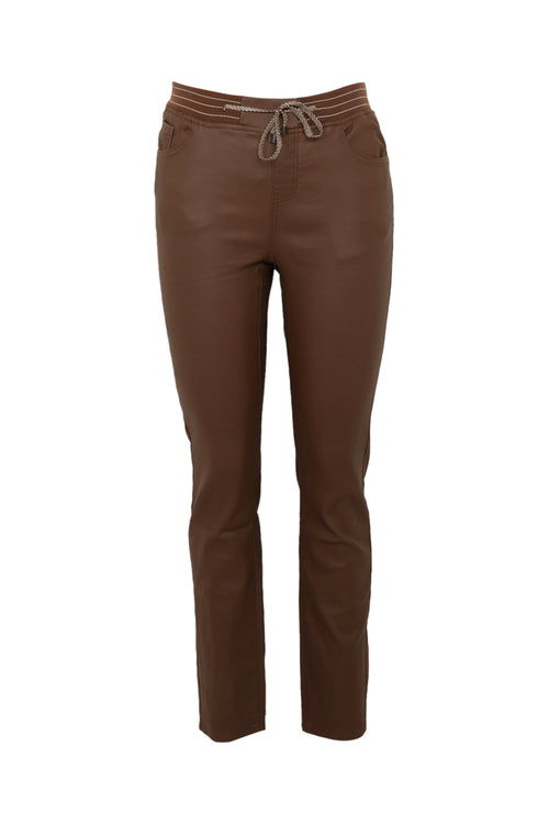 Jegging slim Lolly en coton-Paprika-9