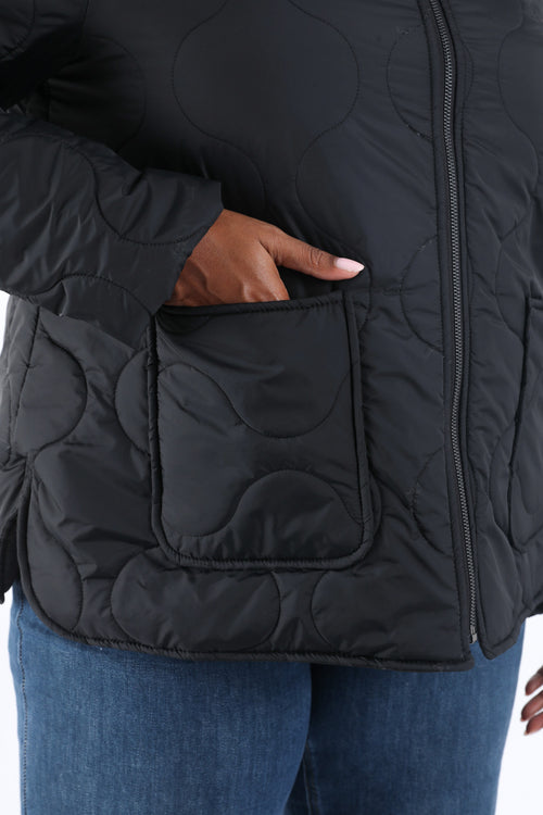 Doudoune courte unie-Paprika-4