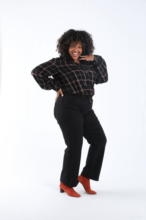 Jegging Lolly droit uni-Paprika-6