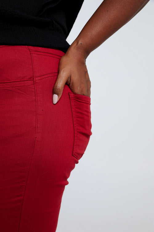 Jegging Lolly en coton-Paprika-5