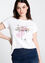 T-shirt à imprimé floral en coton