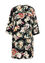 Robe tunique courte à motif floral