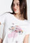 T-shirt à imprimé floral en coton