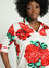 Longue chemise en viscose imprimé floral